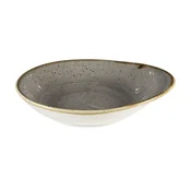 CHURCHILL Stonecast Peppercorn Grey ovalna globoka skleda, dolžina: 160 mm (12 kos)