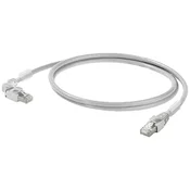 Weidmüller Weidmüller 2703320012 RJ45 omrežni kabel\, Patch kabel CAT 6a S/FTP 1.20 m siva 1 kos, (20519088)