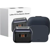 Laifen P3 Pro električni brivnik z etuijem Dark Blue 1 kos