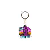 JINX Privezak za kljuceve Cyberpunk 2077 Visit Night City PVC