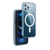 Silikonski ovitek ANTISHOCK MagSafe za Samsung Galaxy S26 5G - prozoren