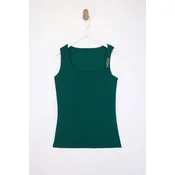 Trendyol Curve Ženska bluza Tbbss25Af00091, Zelena