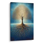 Slika osamljeno drevo življenja - 40x60