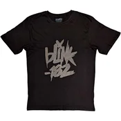 Blink-182 Neon Logo (Hi-Build) Black XL Majica