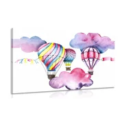 Slika baloni v vetru - 120x80