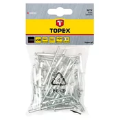 Aluminijaste zakovice za trganje 3,2 mm x 8 mm, 50 kosov 43E301
