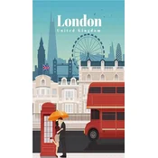 shumee Ob_S_2 - Diamantna slika 20x30 - Razglednica, London