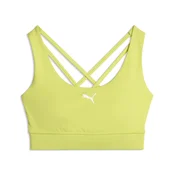 PUMA Mid Impact Training Bra Women, Clothing, Lime Sheen, S