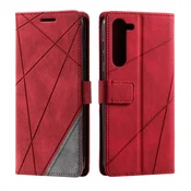 Rdeča Flip Line torbica (Samsung Galaxy S23+)