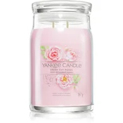 Yankee Candle Svíčka ve skleněné dóze , Čerstvě nařezané růže, 567 g