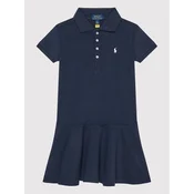 Polo Ralph Lauren Vsakodnevna obleka 312624740001 Mornarsko modra Regular Fit
