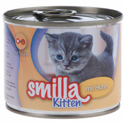 6x200 g Smilla Kitten mešan paket