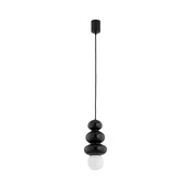 Argon 8788 - Kopalniški lestenec na vrvici ORLANDO PLUS 1xG9/6W/230V IP44 črna