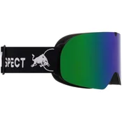 Red Bull SPECT Eyewear SOAR Black Goggle brown with green mirror