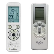 General WHIRLPOOL YJ1B, AMD 063, AMD 064, AMD 065 - luxurious backlit remote control