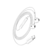 OEM Mayaxess, Žične USB-C slušalke z vgrajenim mikrofonom za Xiaomi Poco F7, Bela, (5000299398)