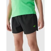4F Boys Beach Shorts - Black