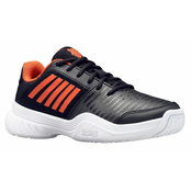 Tenisice za djecu K-Swiss Court Express Omni - jet black/spicy orange/white