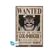 Veliki plakat Abysse One Piece - Wanted Gol .D. Roger - 91,5 × 61 cm