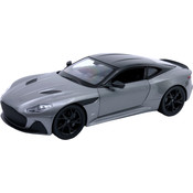 Metalni autic Welly - Aston Martin DBS, srebrasti, 1:24