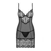 Obsessive komplet majica & tangice Alluria (Brezplačen 1 L mehčalca Passion), L-XL