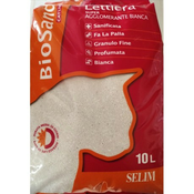 BioSand SUPER AGGLOMERANTE BIANCA 10lit - Mačji pesek - 7 kg