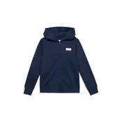 Jack & Jones Junior Jopa na zadrgo JJBUSTER temno modra/živo rdeča/bela