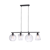 Leuchten Direkt 15400-18 - Viseci luster na kablu SOPHIE, 4xE27/40W/230V