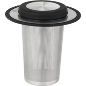 BREDEMEIJER Coaster XL filter za čaj, nerjavno jeklo/silikon, 112 mm, premer: 107 mm