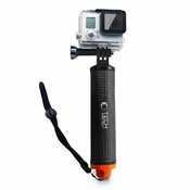Tech-protect GA100 vodotesen nosilec za športne kamere GoPro / DJI, črna