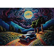 Art puzzle - Puzzle Noč v Transilvaniji - 1 000 kosov