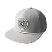 Moška kapa s ščitnikom Bauer Golf Flat Brim Light Grey