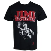 Metal majica moška Jimi Hendrix - Block Logo - ROCK OFF - JHXTS05MB