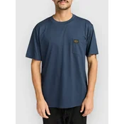 RVCA Americana Pocket T-Shirt moody blue