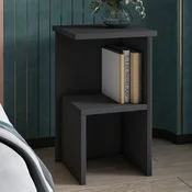 HANAH HOME Noćni stočić Roisin Anthracite