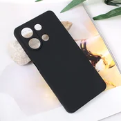 Maska za mobilni telefon Xiaomi Redmi Note 13 4G TERACELL SOFT VELVET, Crna