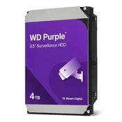 WD Purple 4TB tvrdi disk za video nadzor 3,5, SATA, do 64 kamere