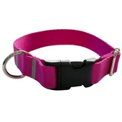 Ovratnica za psa 2 cm z zaponko, nastavljiva, v barvi fuksije Ovratnica za psa 2 cm z zaponko, nastavljiva, v barvi fuksije Velikost: 26-35 cm