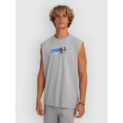 ONeill Essentials 90S Graphic Tank Top silver melee