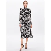 Pinko Srajčna obleka 100909 A0OF Črna Regular Fit