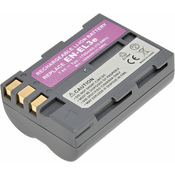 T6 power Baterija Nikon EN-EL3e, EN-EL3, EN-EL3a, 1700mAh, siva