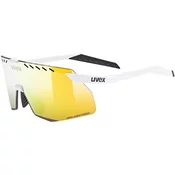 UVEX PACE STAGE S CV suncane naocale – bijela mat/zrcalno žuta - bijela