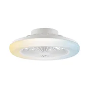 Brilliant - LED zatemnljivo stropno svetilo z ventilatorjem MONTERO LED/20W/230V bela+DU