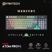 Tastatura Mehanicka Gaming Fantech MK914 RGB Atom PRO96 Wireless Mercury (red switch)