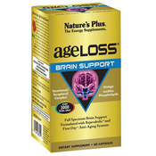 NATURES PLUS prehransko dopolnilo AgeLoss Brain Support, 60 veg. kapsul