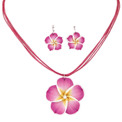 Komplet Bohemian Flower - roza KP29719