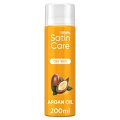 Gillette Satin Care Dry Skin gel za britje z arganovim oljem, 200ml