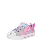 SKECHERS Superge TWINKLE SPARKS - UNDERWATER sivka/roza/srebrna/bela