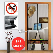 HOME & MARKER Magnetna mreža proti komarjem (2 kosa, 210 x 100 cm) | I2NSECTPROTECT