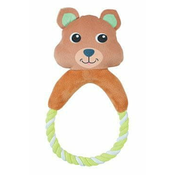 Zolux Igrača za pse CALINOU QUOKKA ROPE pliš